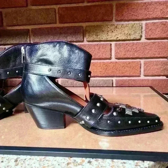 Coach Restored Cut Out Western Creeper Bootie size 5.5B color blk - Picture 4 of 16